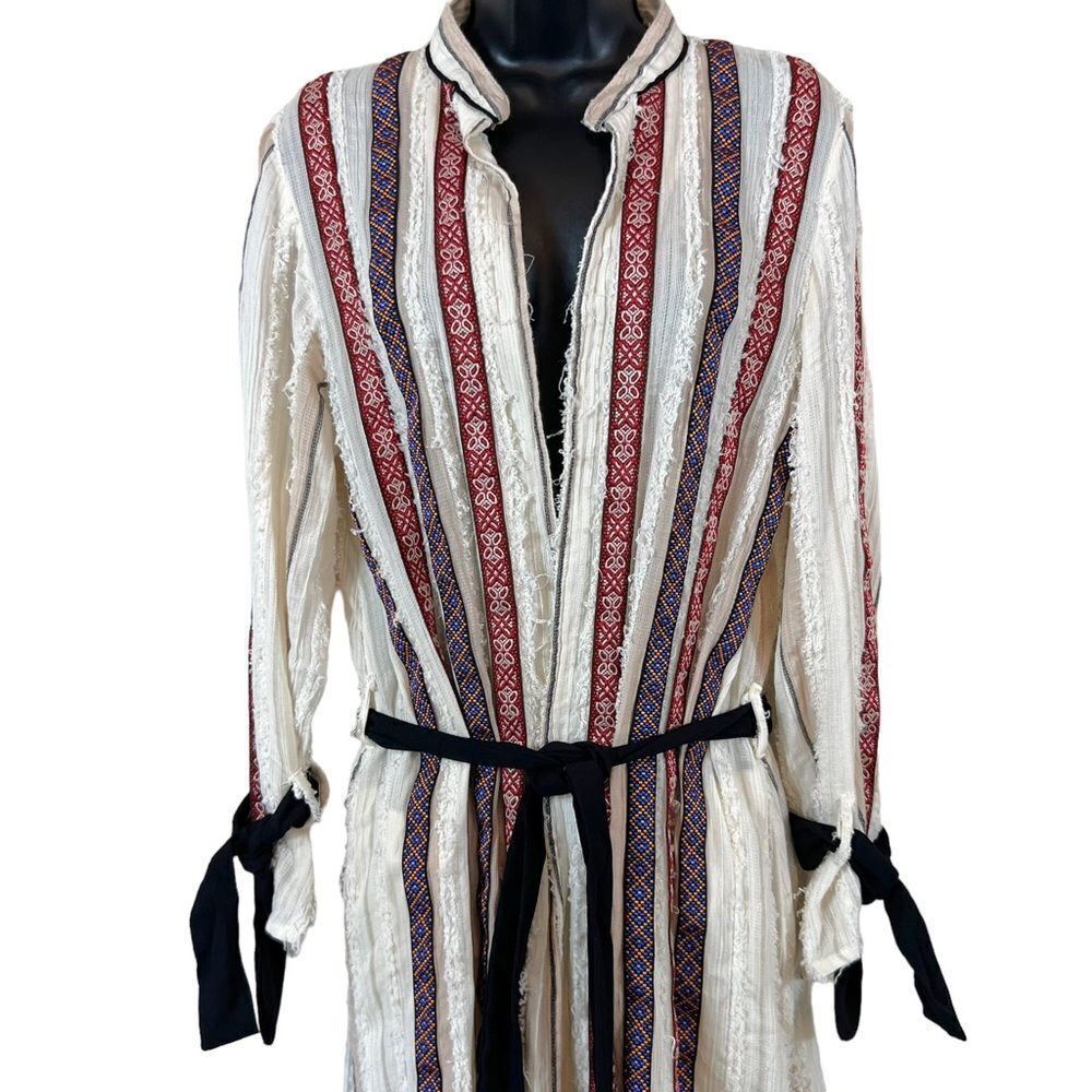 ZARA LONGLINE BOHO DUSTER - Picture 3 of 16